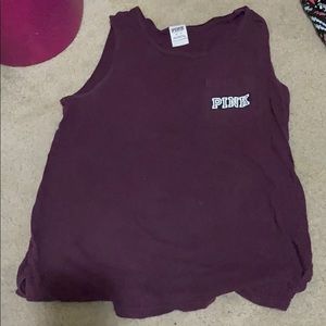 pink tank perfect for summer !